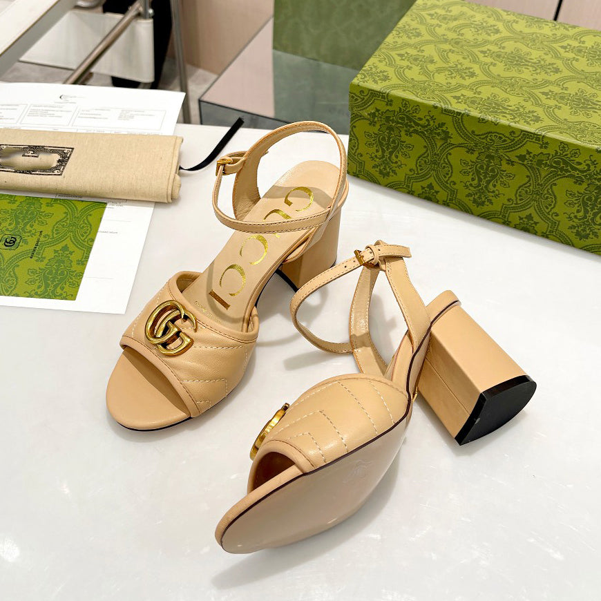 New hot sale High Heel Leather Sandals XC07051203