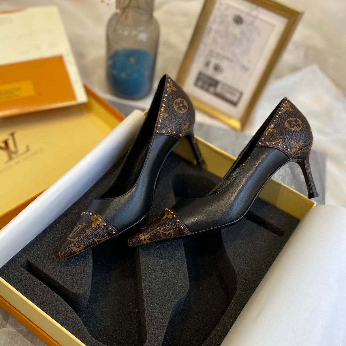 23 Ladies fashion luxury high heels XC052203