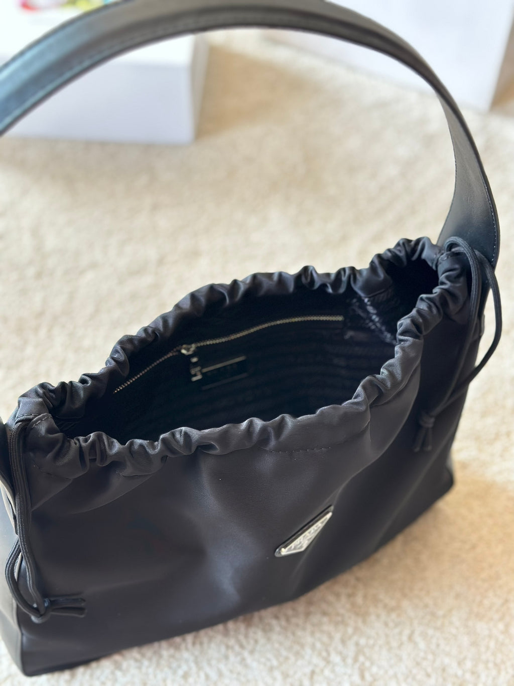 P Fashion Nylon Underarm Bag 0724071704