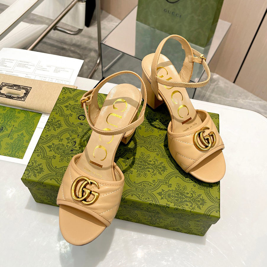 New hot sale High Heel Leather Sandals XC07051203