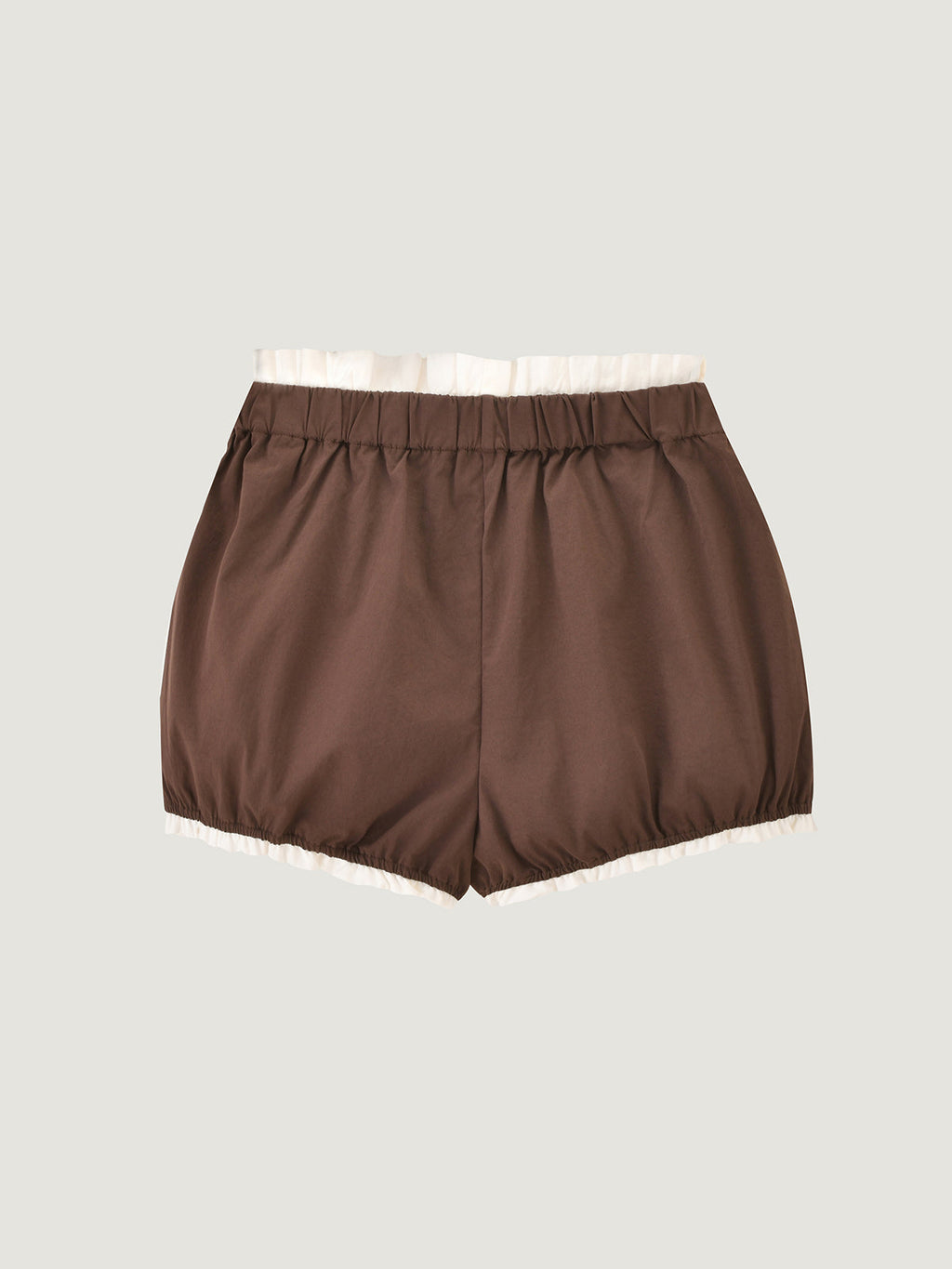 Preppy Contrast Collar Plaid Crop Shirt + Ruffle Shorts Or Skirt Matching Set | KINS CLASS