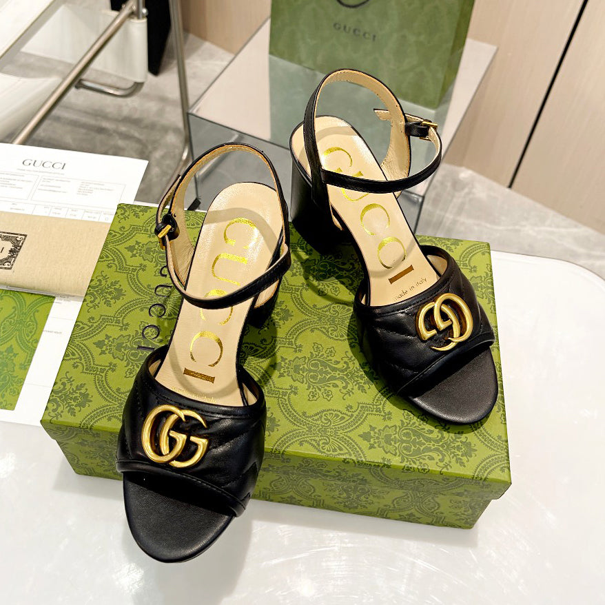 New hot sale High Heel Leather Sandals XC07051203