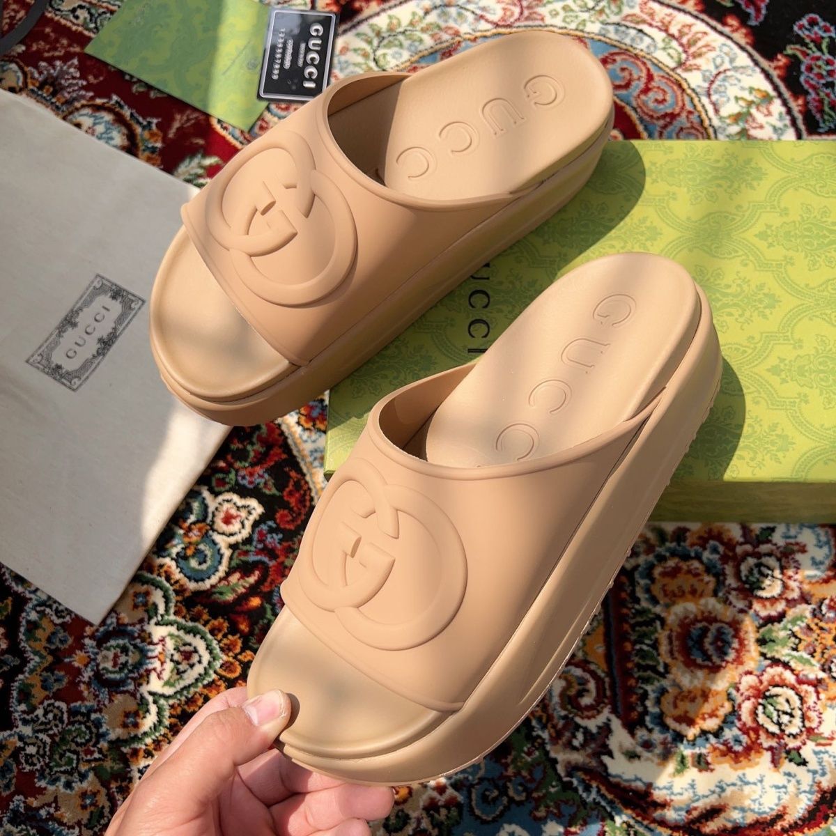 Ladies Fashion Luxury G Logo Sandals PD0223110301