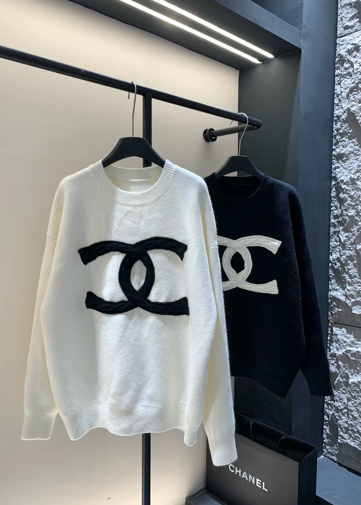 crew neck long sweater 0724121108