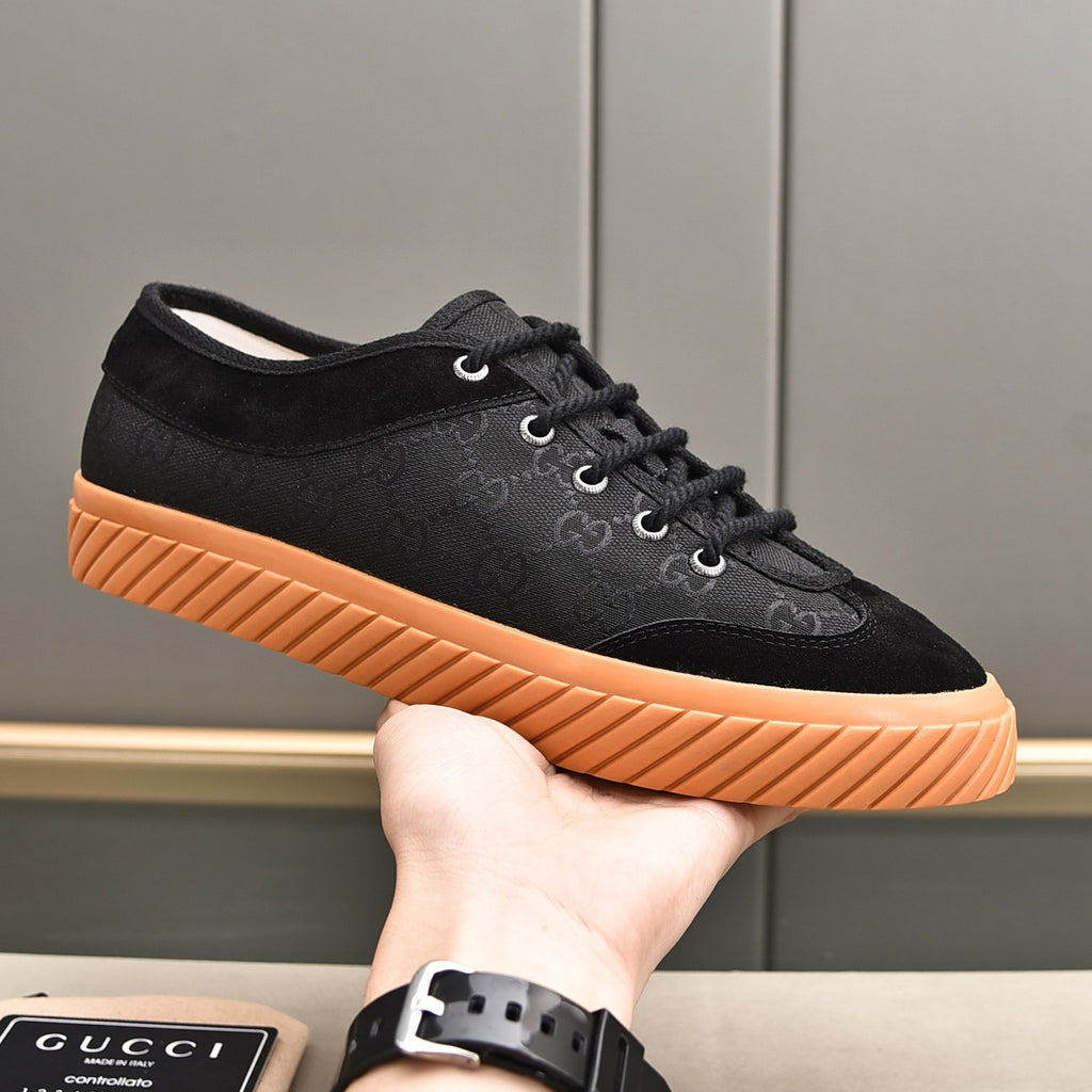 low top printed canvas shoes XC0723041701