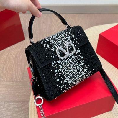 New Star Diamond High-face Fashion All-match Hand Crossbody Bag 1024071017