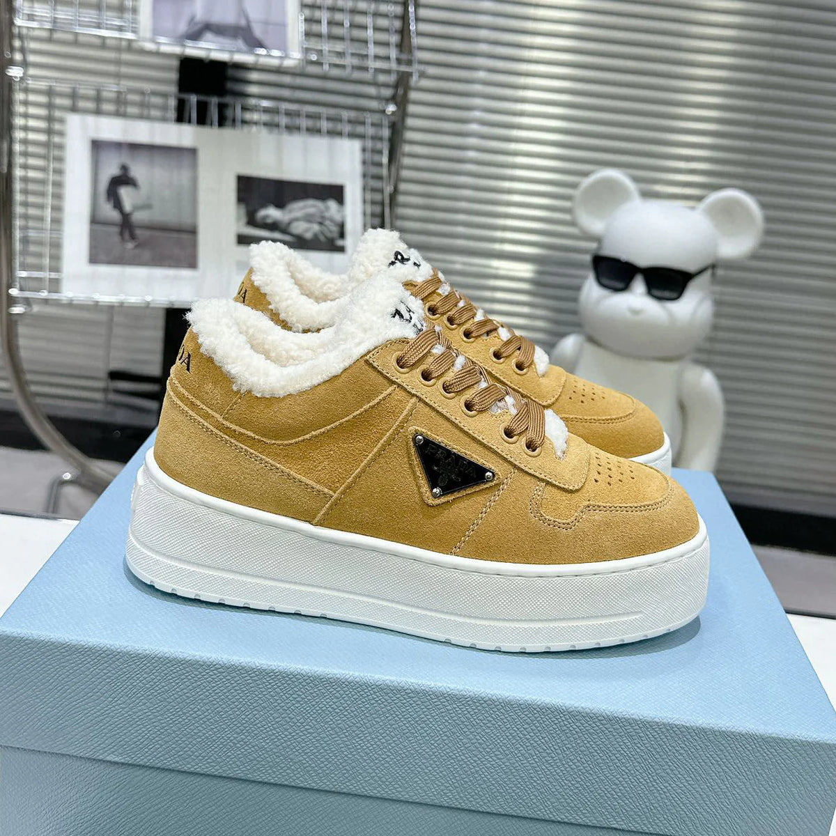 Sponge cake thick soled casual sports shoes 1024101514