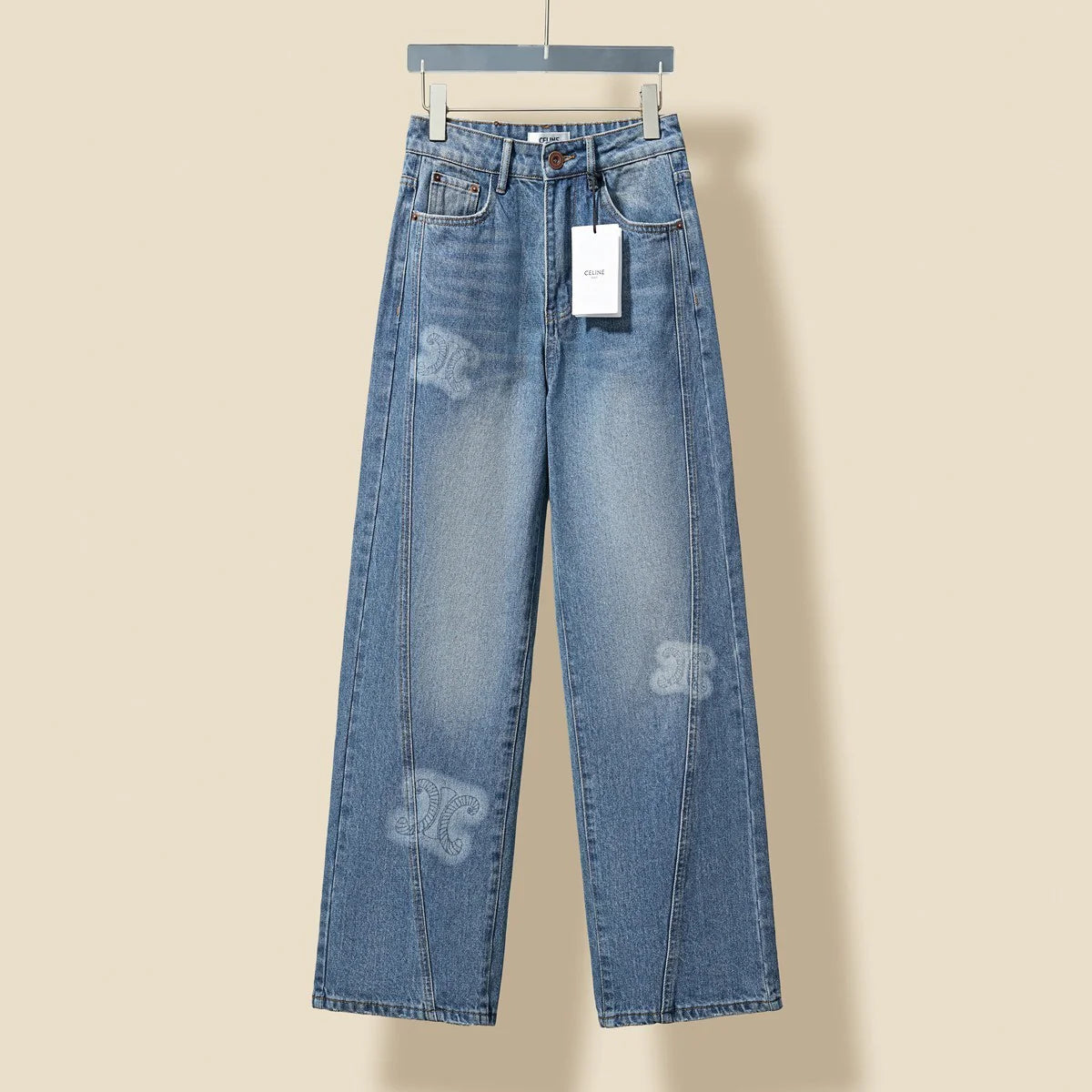 New fashion and versatile women's casual jeans 1025021314