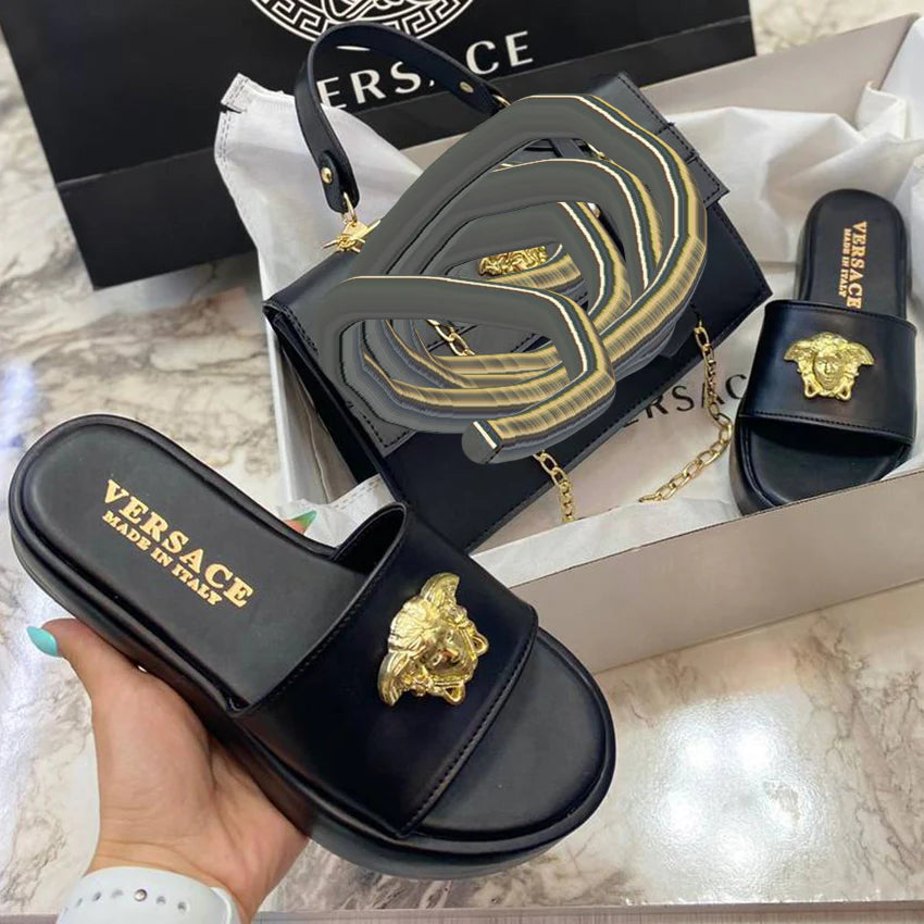 New Fashion Classic Versatile Thick Sole Slippers 1024062024