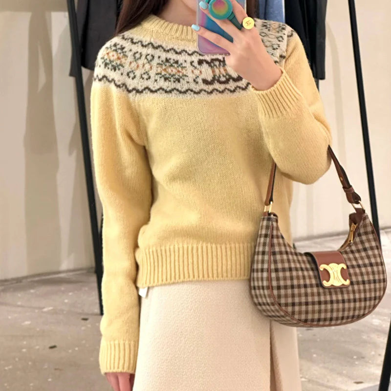 New Fashion Versatile Sweater 10CG24092708
