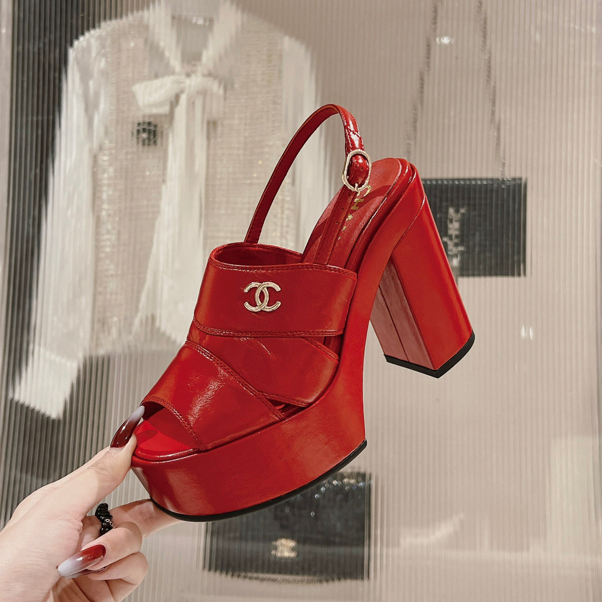 luxury platform sandals XC0723071704