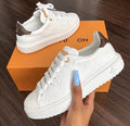 WHITE FASHION LEISURESNEAKERS