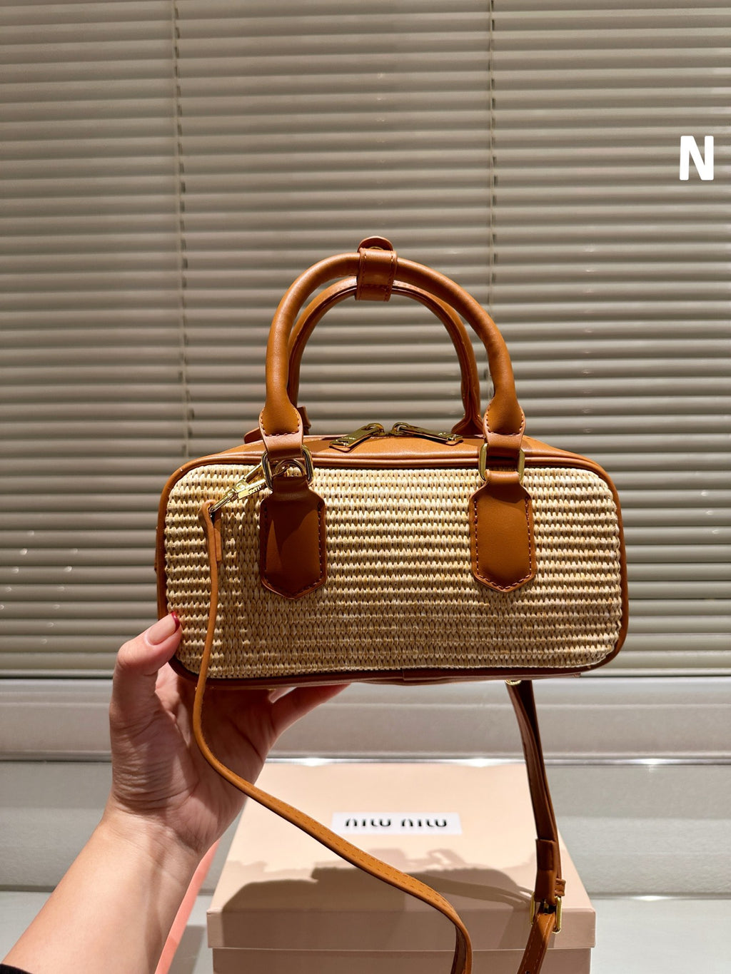 MM Straw Camera Bag 9002408009