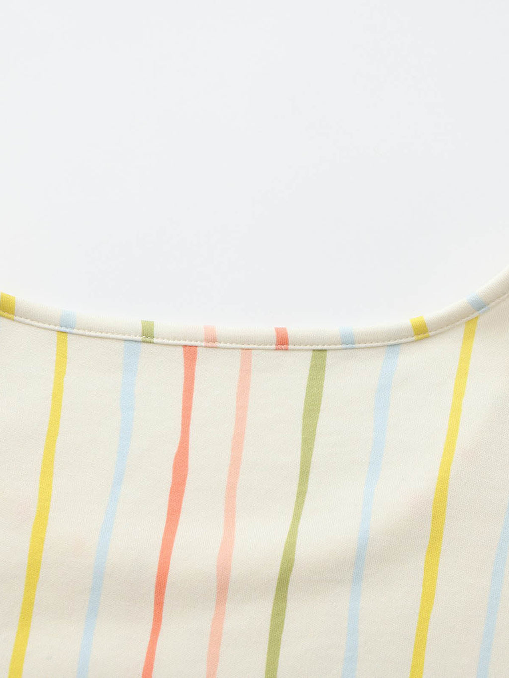 Cozy Nest Fluffy Colorful Striped Pajamas Dress