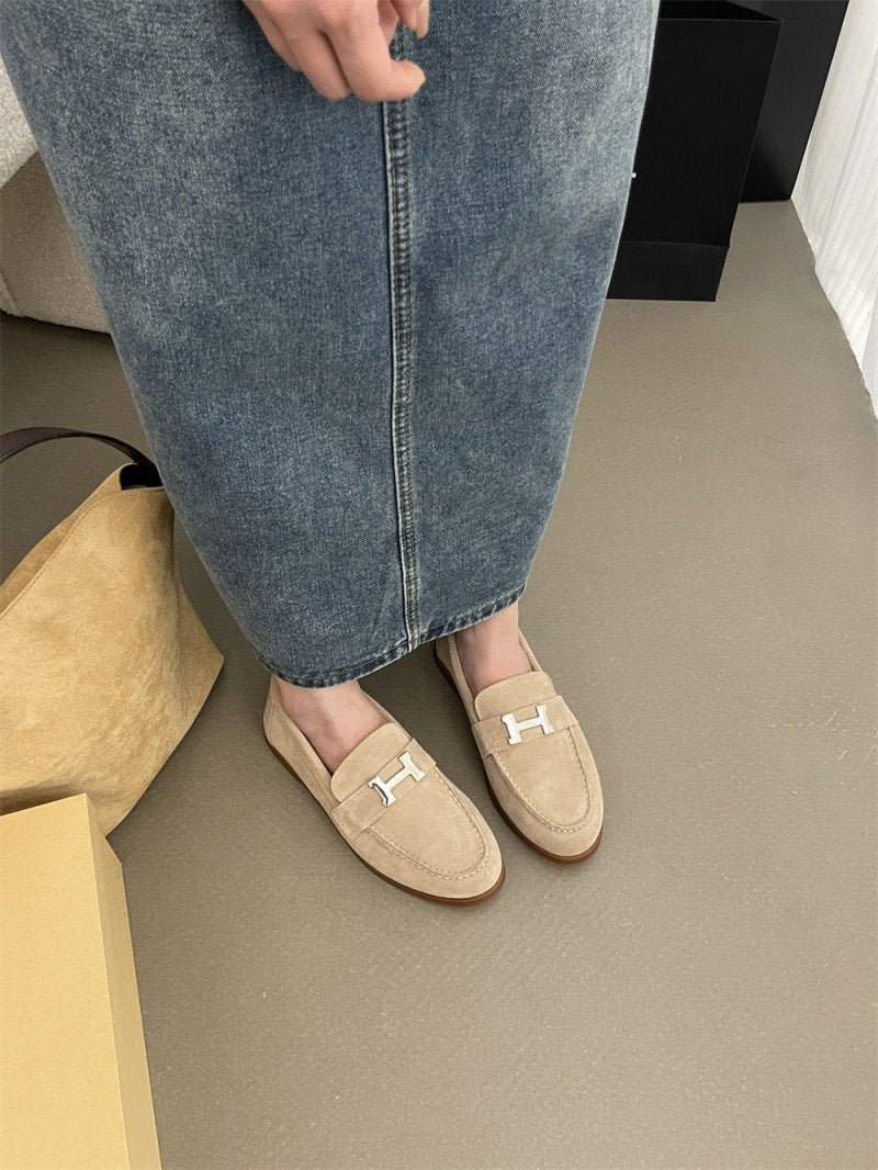 New Fashion Casual Flat Round Toe Loafers 1024042917