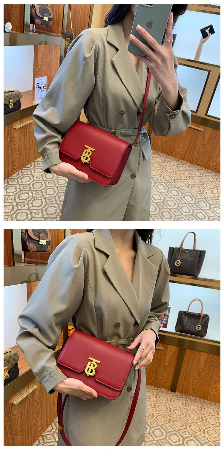 Fashion New Women's Bag, Simple And Solid Color Tofu Bag 1024010302