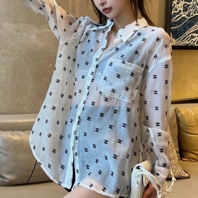 Sunscreen Chiffon Shirt Loose Jacket PD10041319