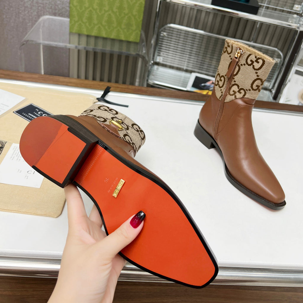 G fashion leather boots XC0723091803