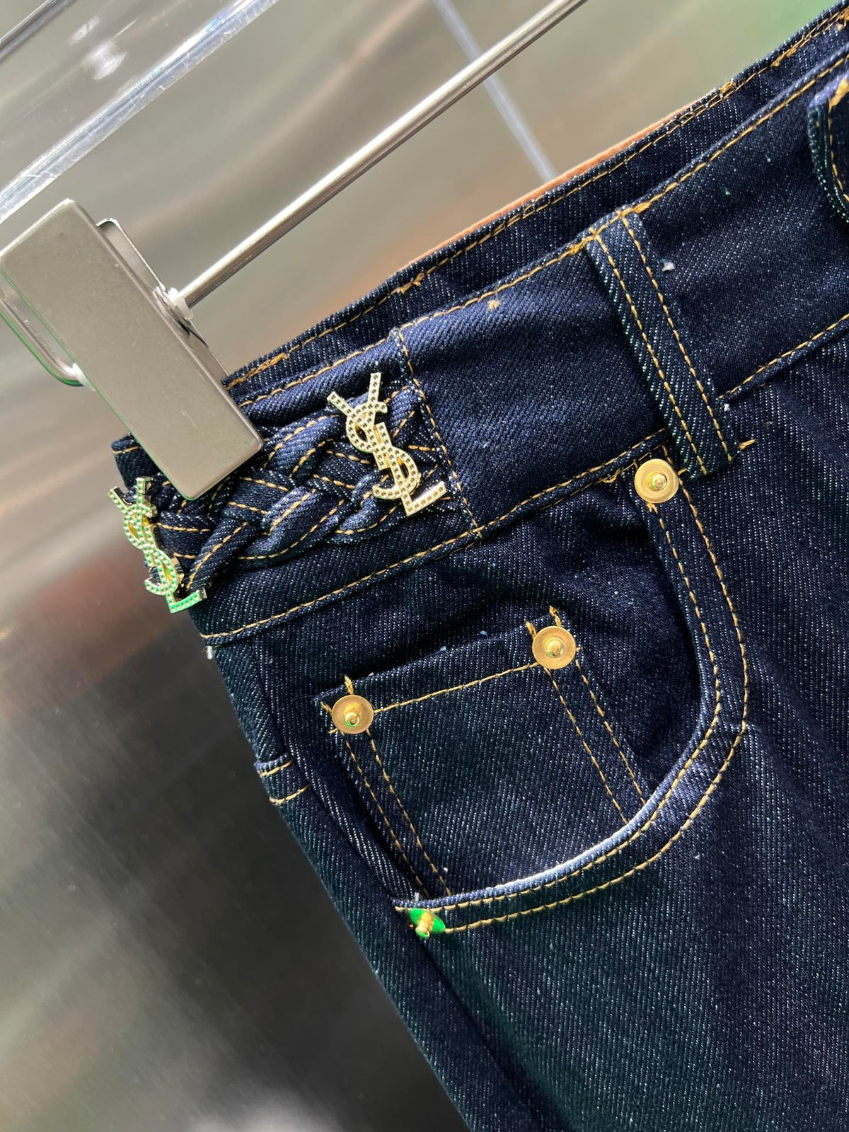 YS Fashion Denim Loose Pants0724101107