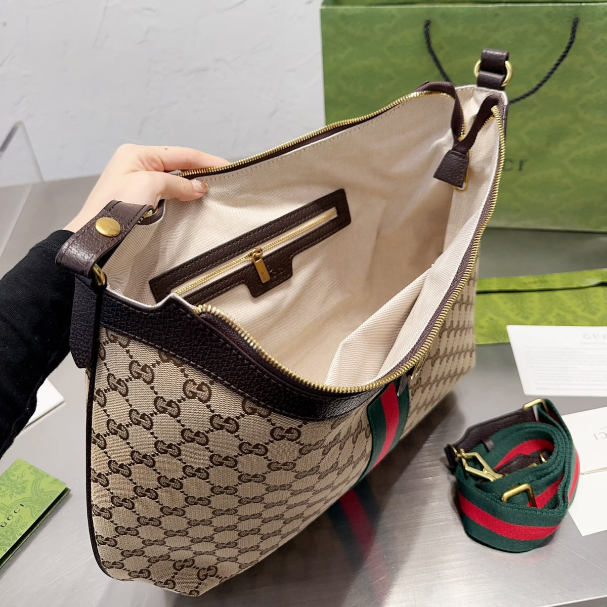 G fashion printed crossbody bag XC0723101903