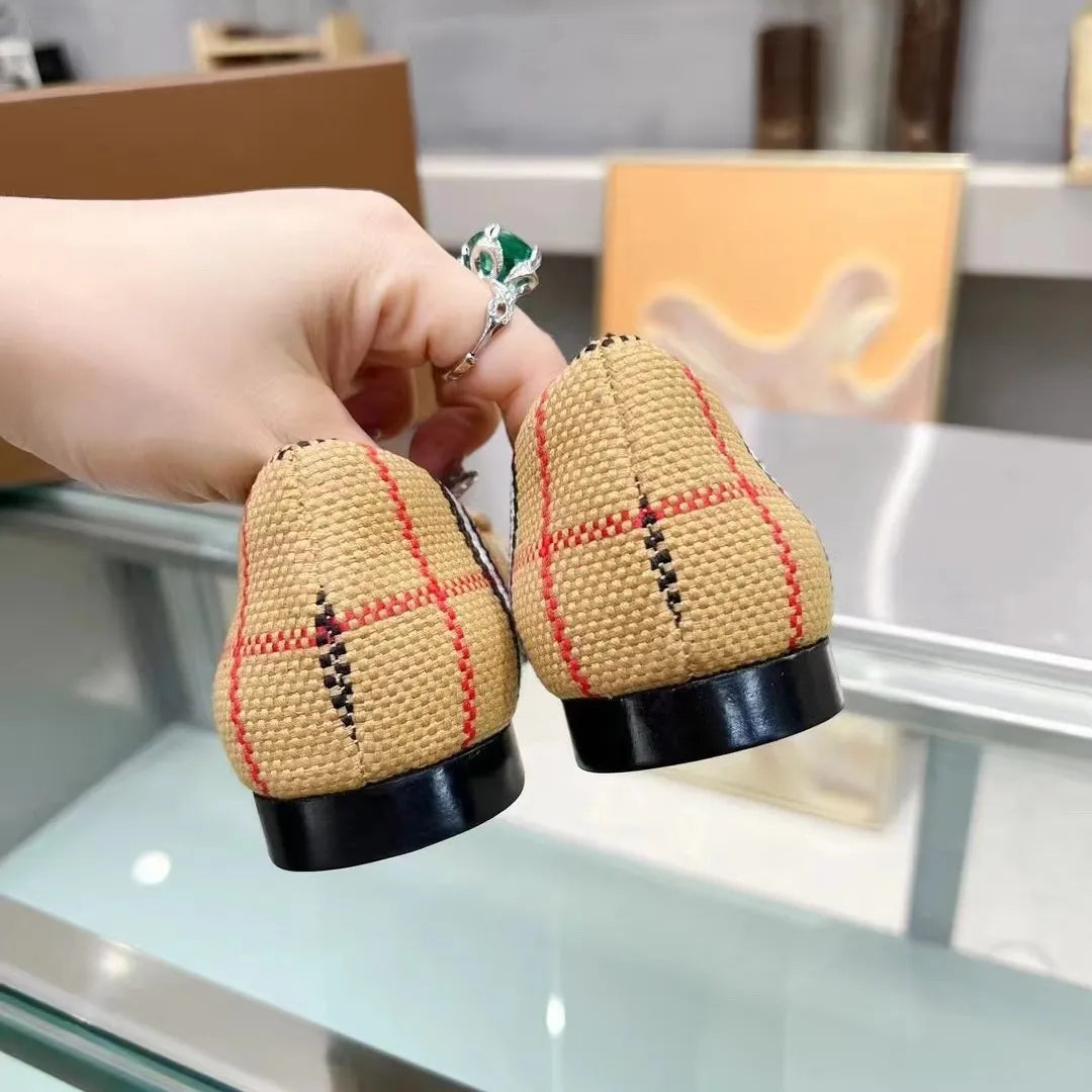 Women's New Embroidery Casual Hundred Single Shoes 1025021411