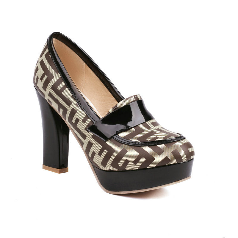 Fashion mary jane high heels PF1023092022