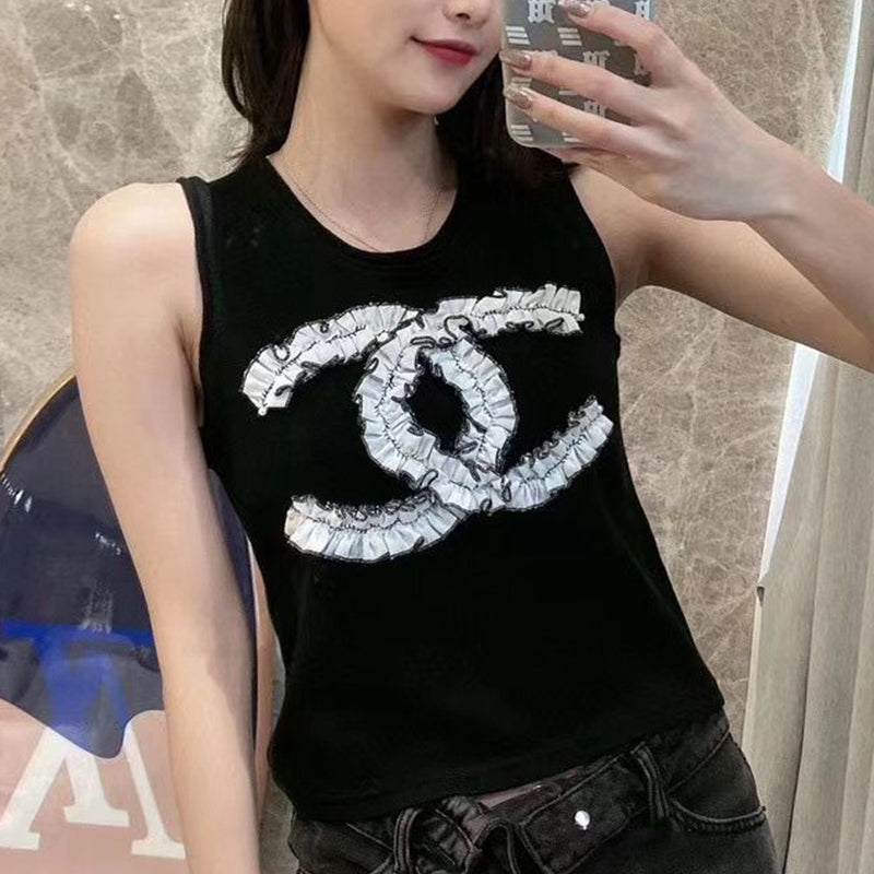 Fashion Simple and Versatile Knitted Vest PD1023080202