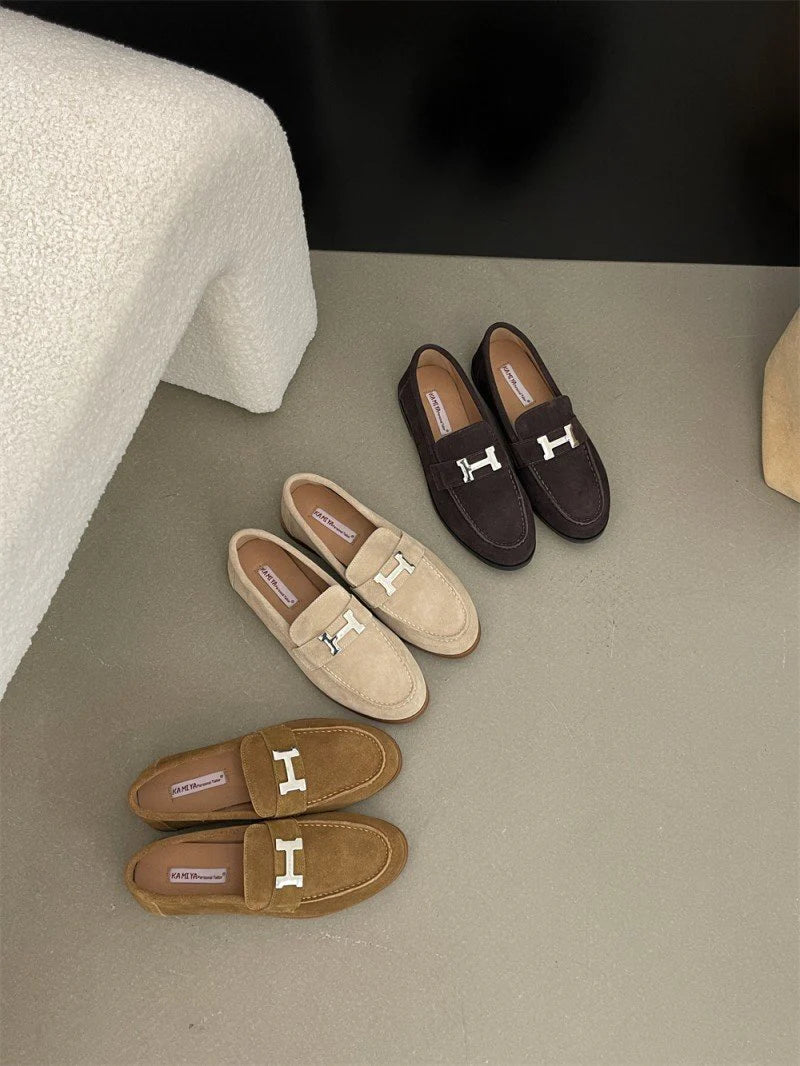 New Fashion Casual Flat Round Toe Loafers 1024042917