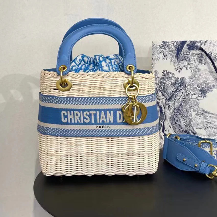 Fashion woven vegetable basket shoulder bag 1024080219