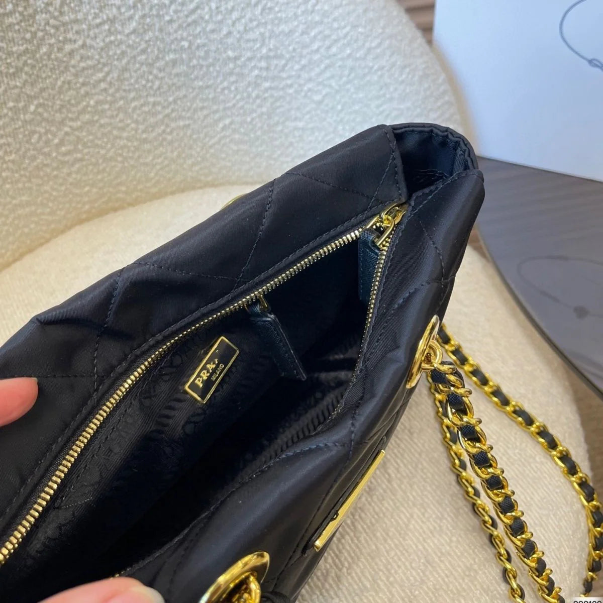 New Style Versatile Fashion Tote Bag Large Capacity Diamond Bag 1024031401