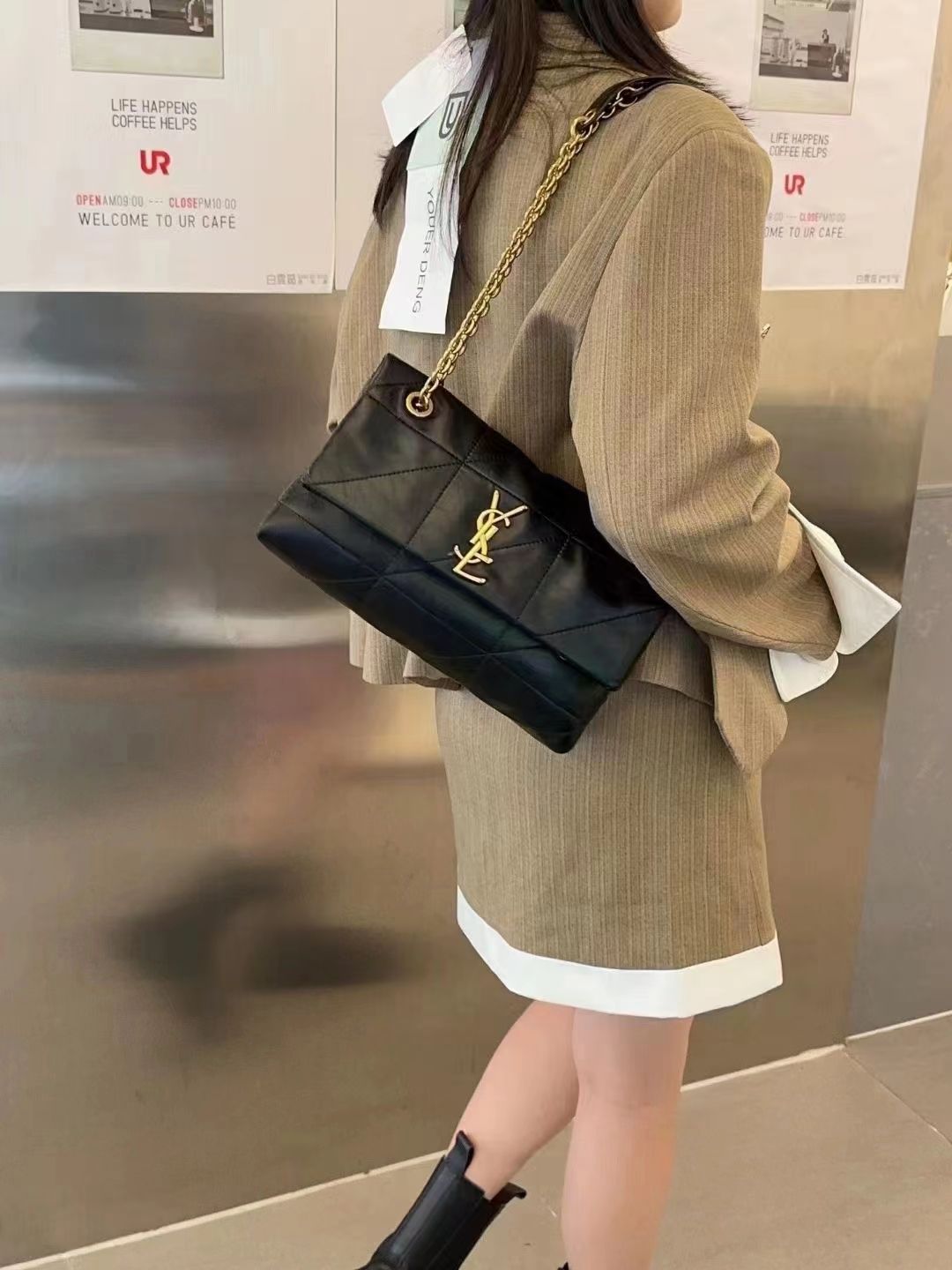 New single shoulder cowhide fashion crossbody bag 9000927007
