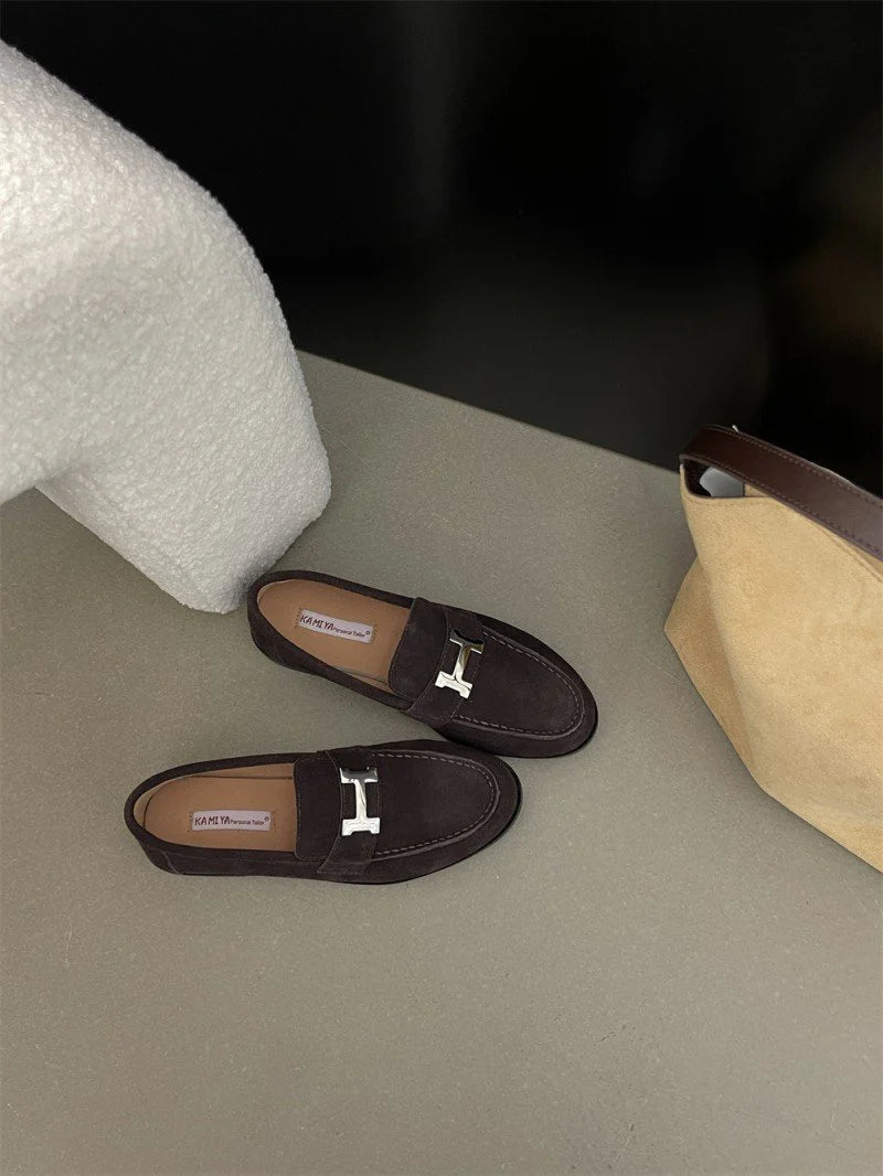 New Fashion Casual Flat Round Toe Loafers 1024042917