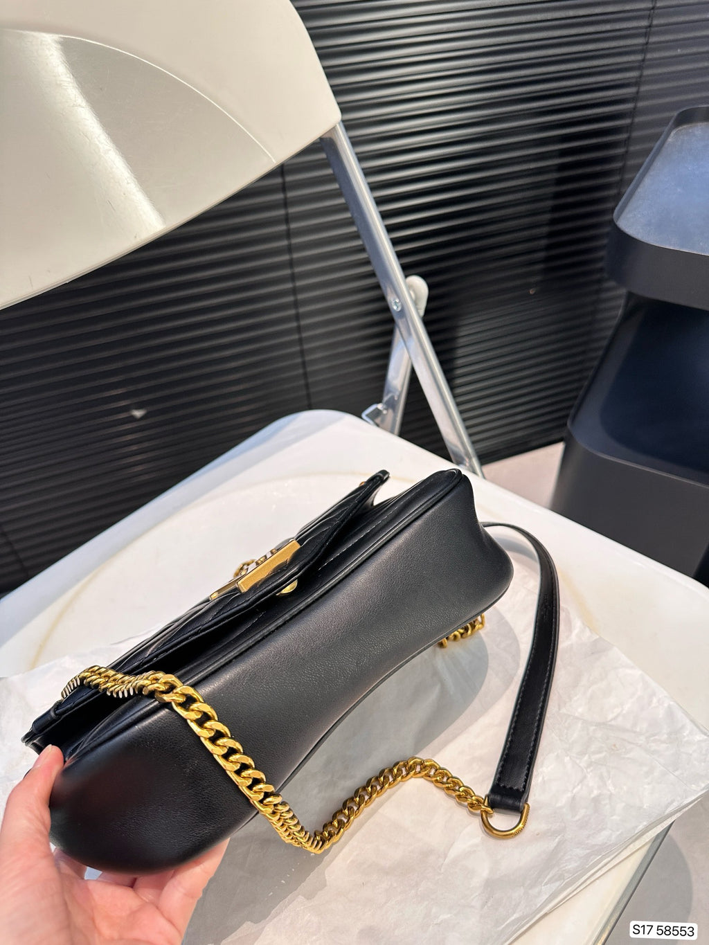 V New Embroidery Single Shoulder Bag 0724082908