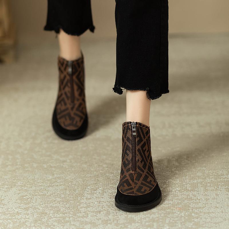 Autumn/Winter Fashion New Mid Heel Martin Boots 1023112316