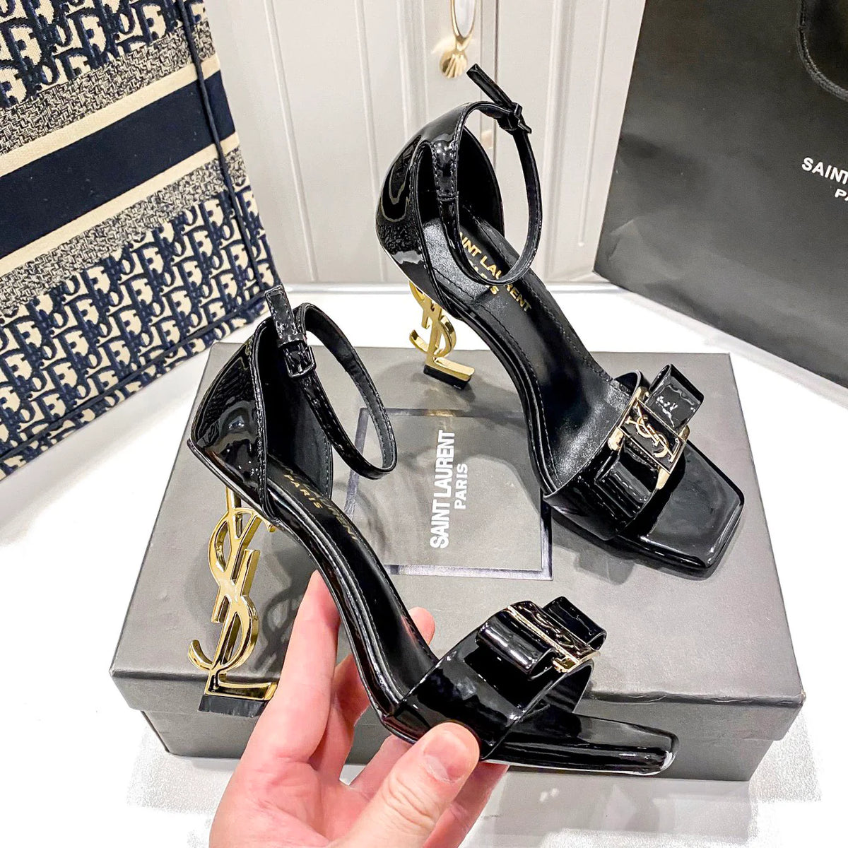 New fine heeled high heeled sandals 1025042329