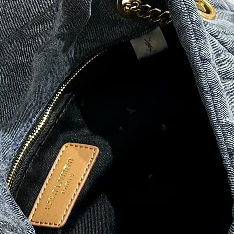 Women's denim chain bag  9000918004