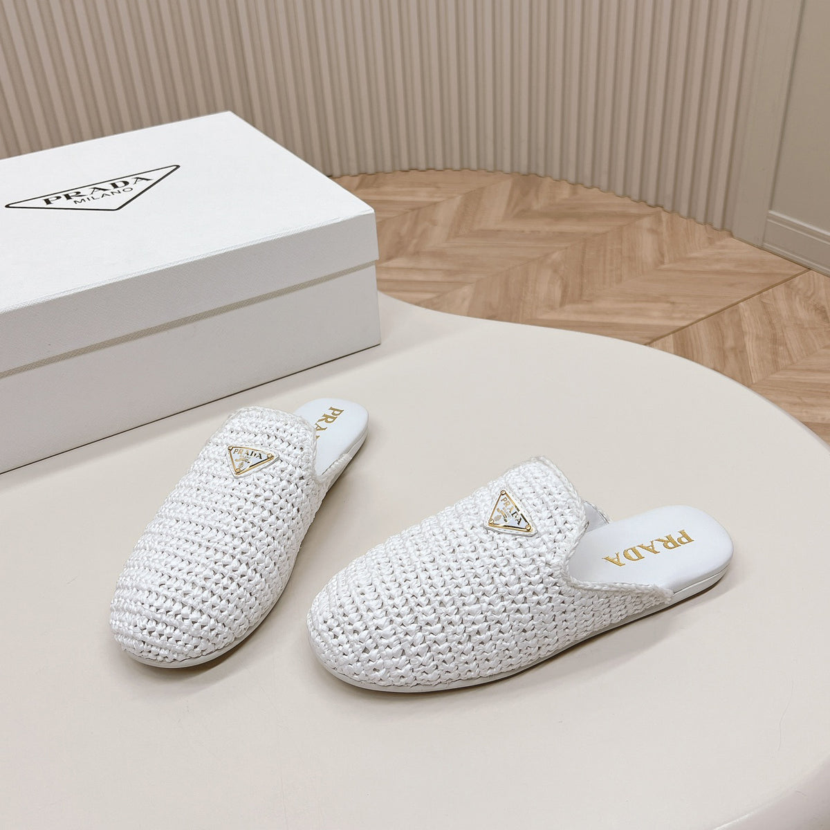 P braided slippers 0724051106