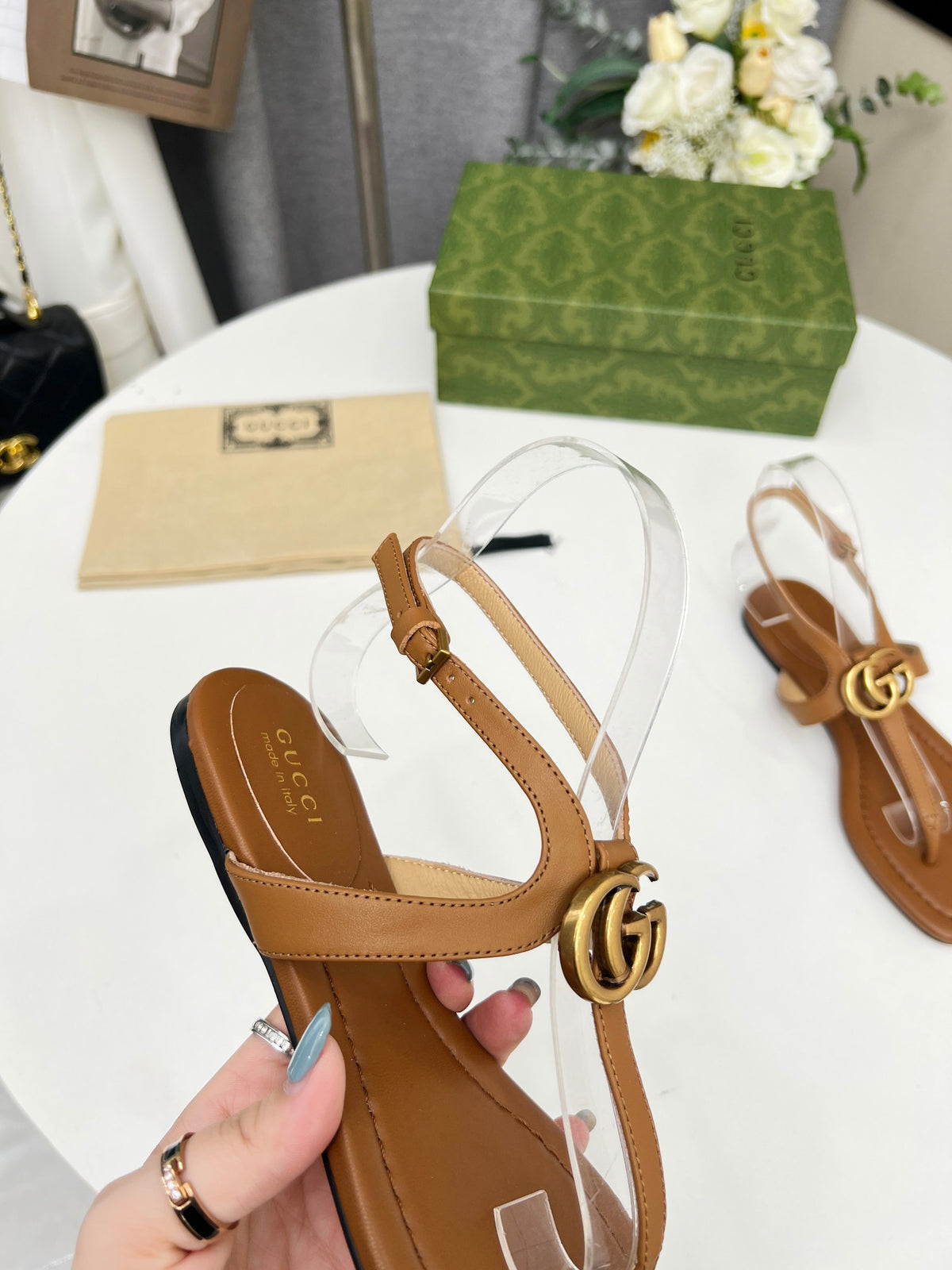 Gucc1 top fashion sandals 0724030801