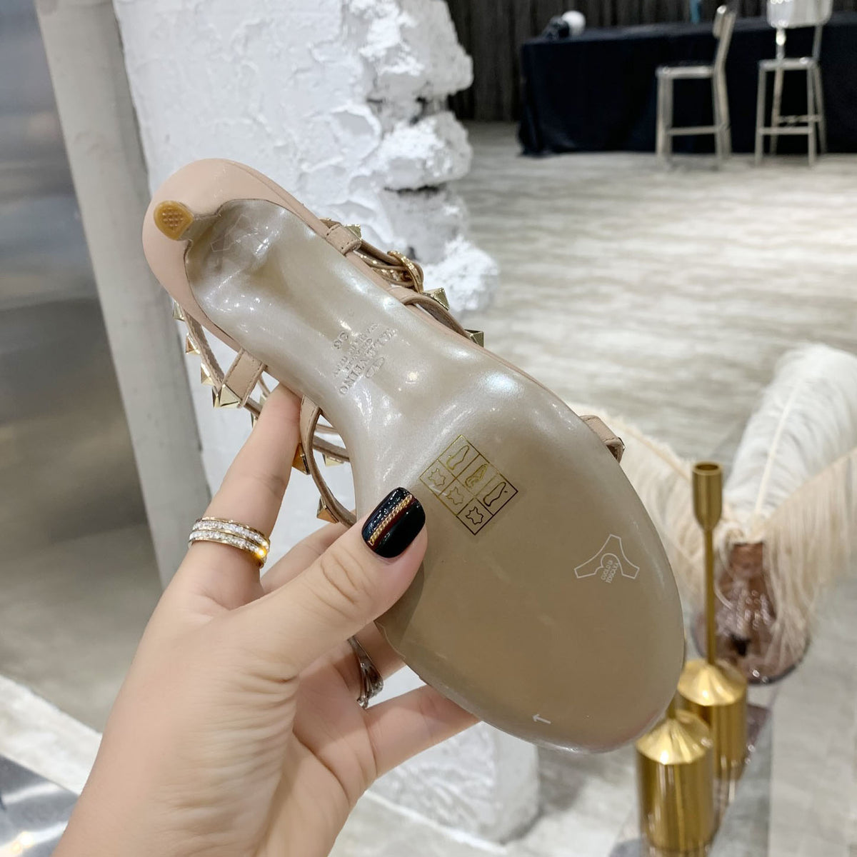 VT studded sandals 1824082802