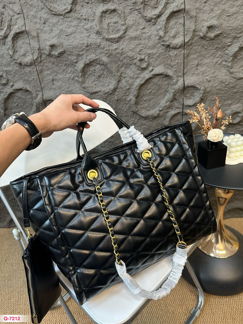 fashionable beach rhombus handbag 0724082907
