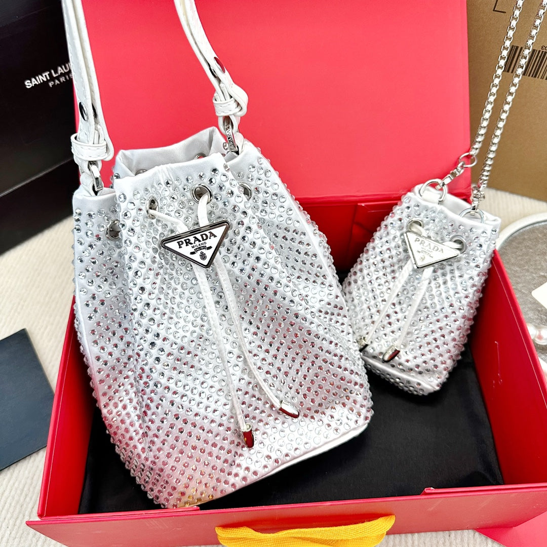 Full Diamond Ultra Mini Versatile Bucket Bag CWT10032404