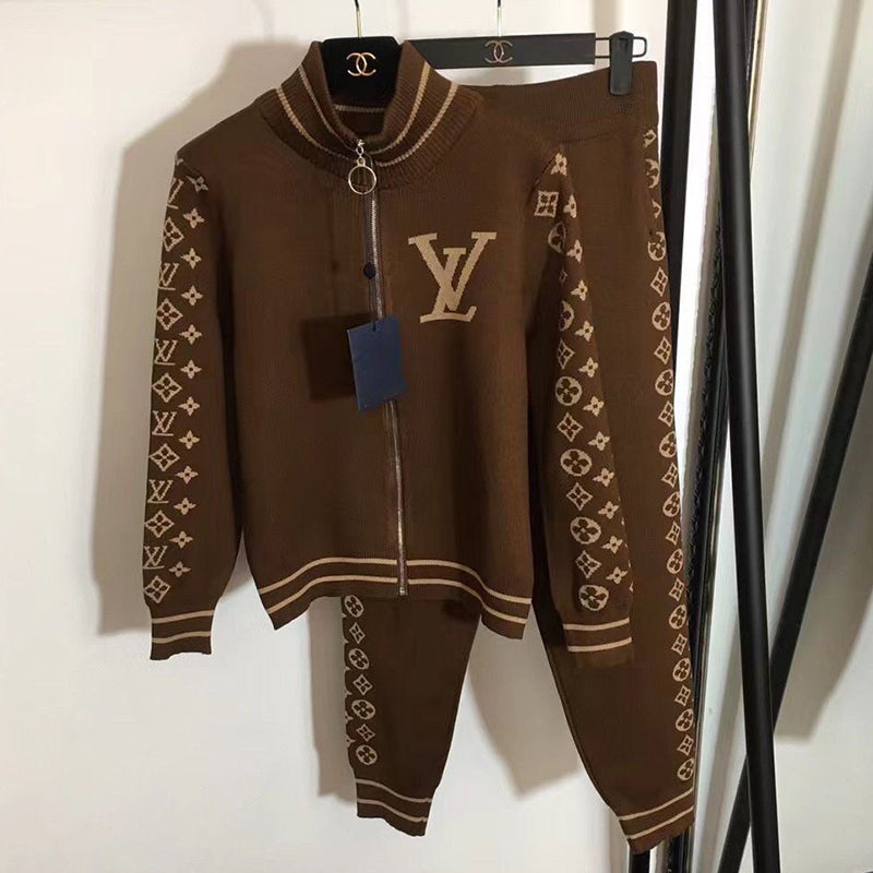 New fashion knitted casual set PD1023101809