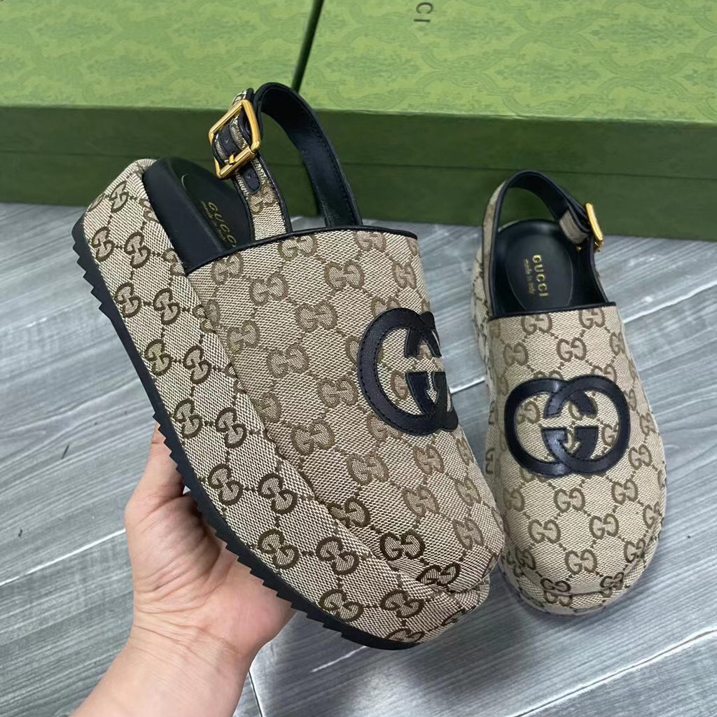 2023 new  women's platform toe sandals