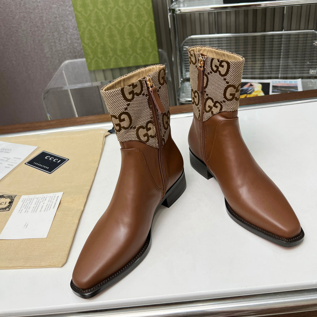 G fashion leather boots XC0723091803