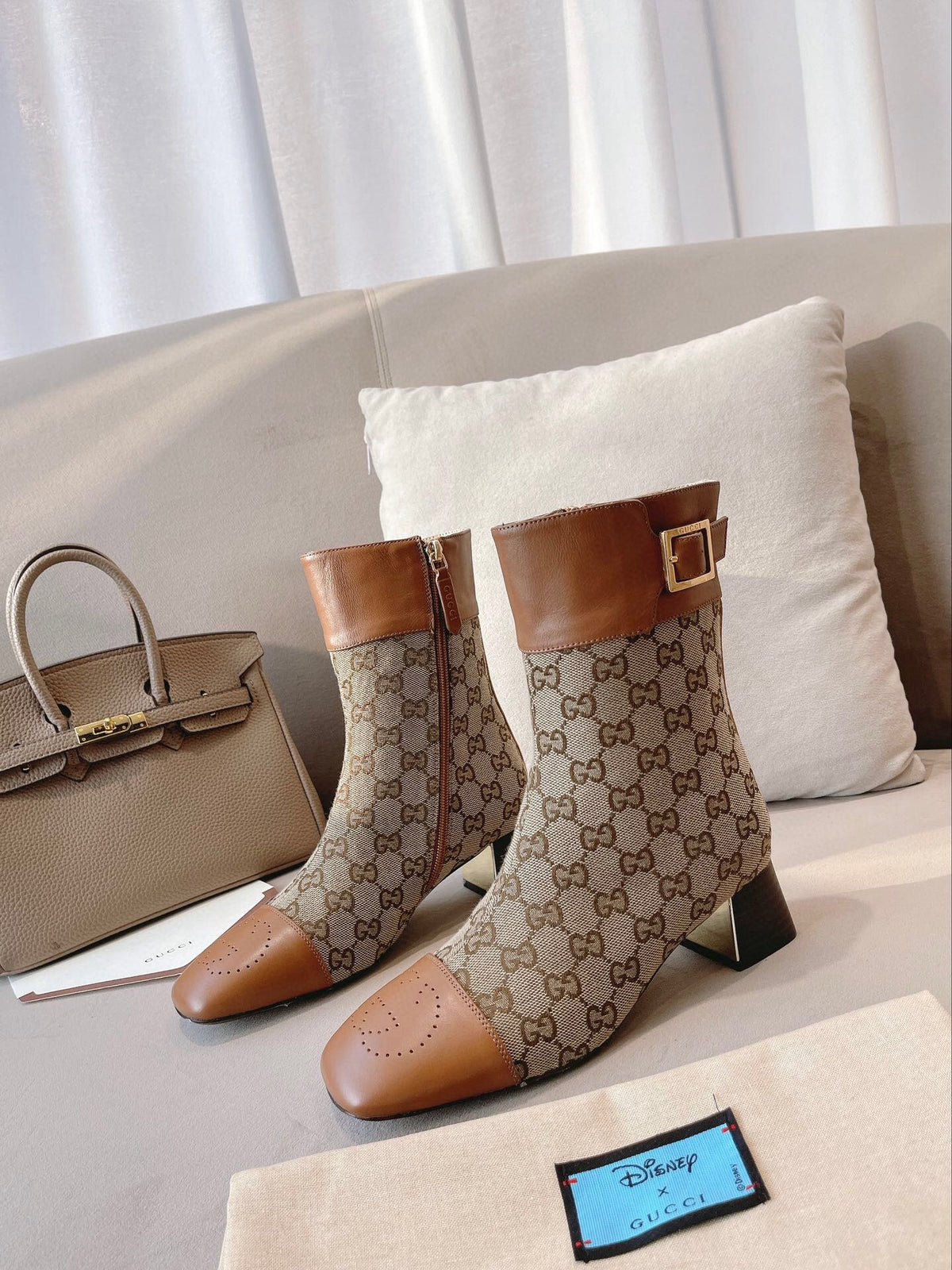 Fashion hollow  hollow carved print high heel boots 0724102314