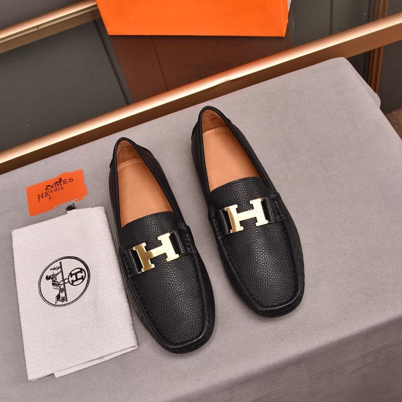 Genuine Leather Casual Comfortable Men's Slip-on ShoesPD05202412401