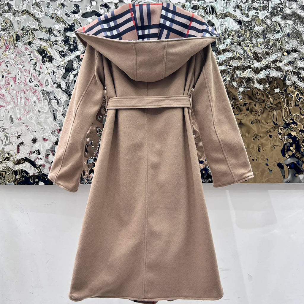 New fashion plaid coat 1024103018