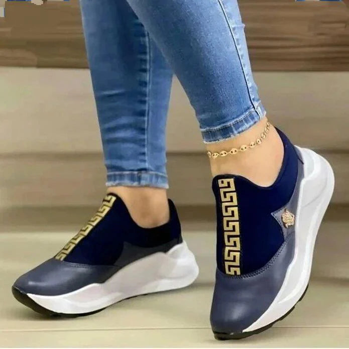 New Round Head Sneaker Women's Casual Shoes 1024061708