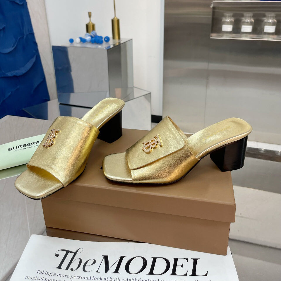 Thick heel sandals slippers 1824041117
