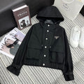 PR Short casual hooded trench coat jacket 1824091006